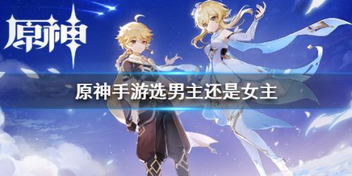 原神手游选男主还是女主 原神手游角色攻略