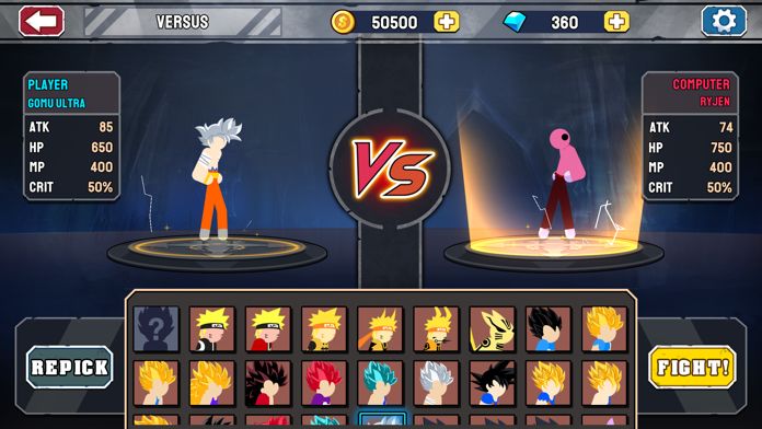 火柴人超级龙影战免费破解版