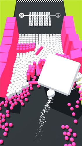 彩色凹凸3D中文