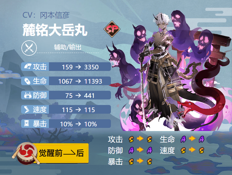 阴阳师麓铭大岳丸御魂搭配2021-麓铭大岳丸最强御魂搭配攻略