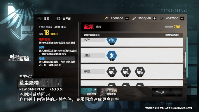 战双帕弥什荒尘蜃楼玩法攻略一览