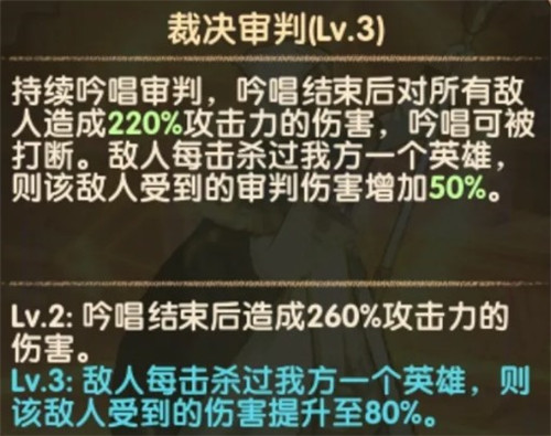 剑与远征神谕教士埃卢尔德技能强度分析