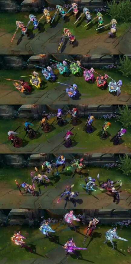 英雄联盟LOL战斗学院德玛西亚之力盖伦皮肤外观一览
