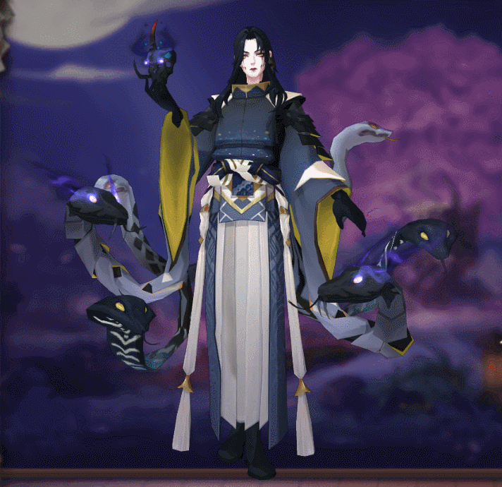 《阴阳师》八岐大蛇绀色皮肤图文一览