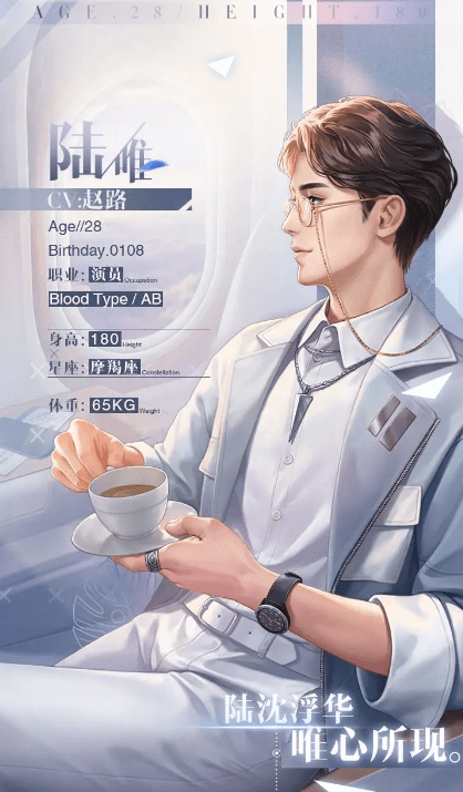 《代号经纪人》陆唯角色介绍