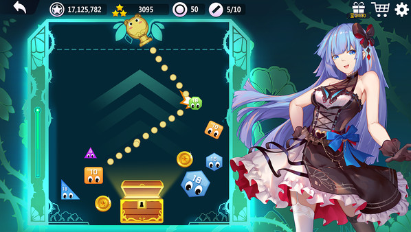 球球少女破解版