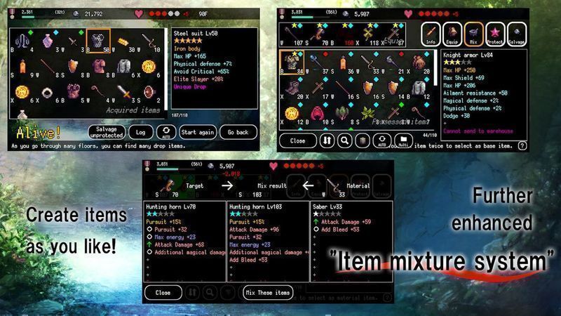 自动迷宫RPG-B100Xbt版