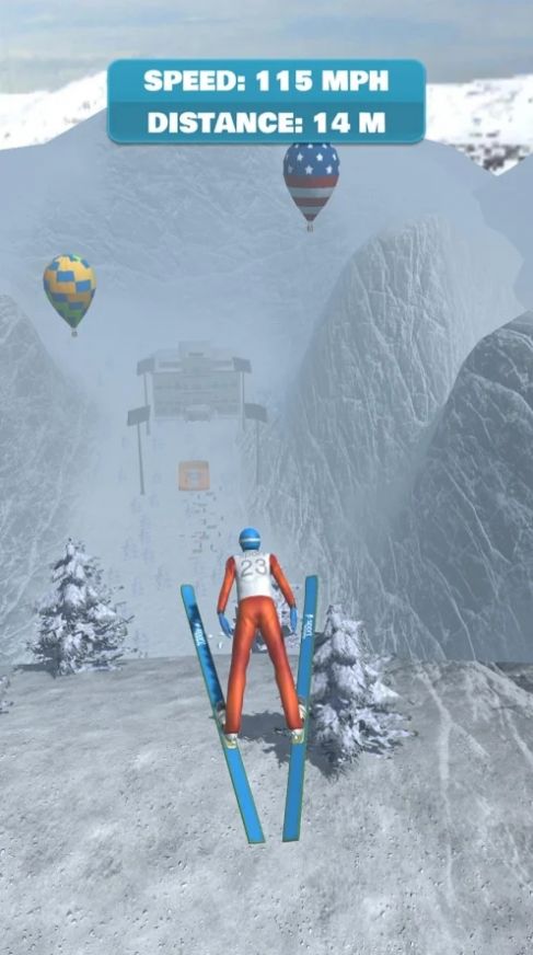 滑雪坡道跳跃安卓最新版