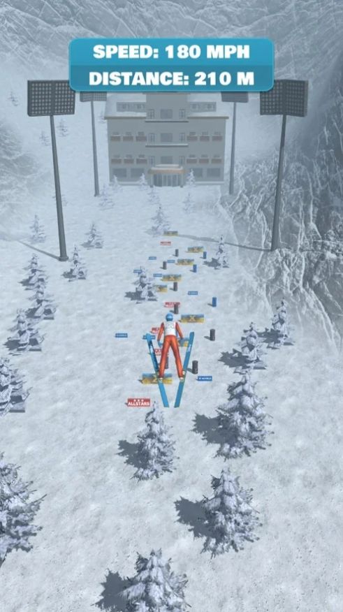 滑雪坡道跳跃安卓最新版