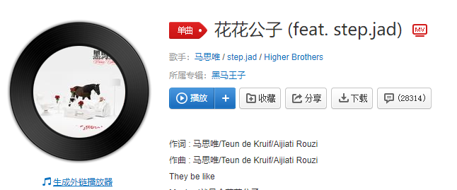 抖音不要轻易相信他们说我是个花花公子歌曲介绍