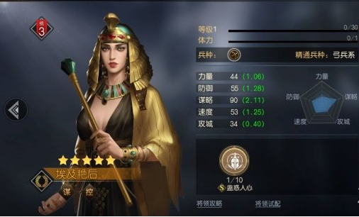 《征服与霸业》埃及艳后怎么样