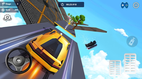 真实特技赛车3D免费版