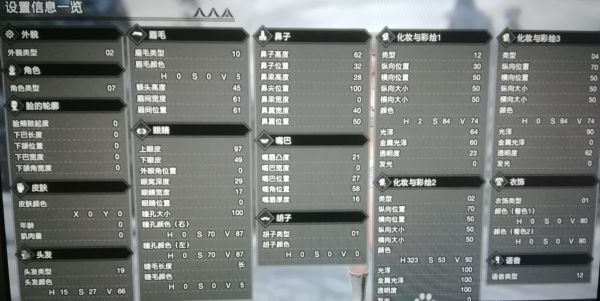 怪物猎人崛起捏脸数据大全 ns怪物猎人rise捏脸数据汇总