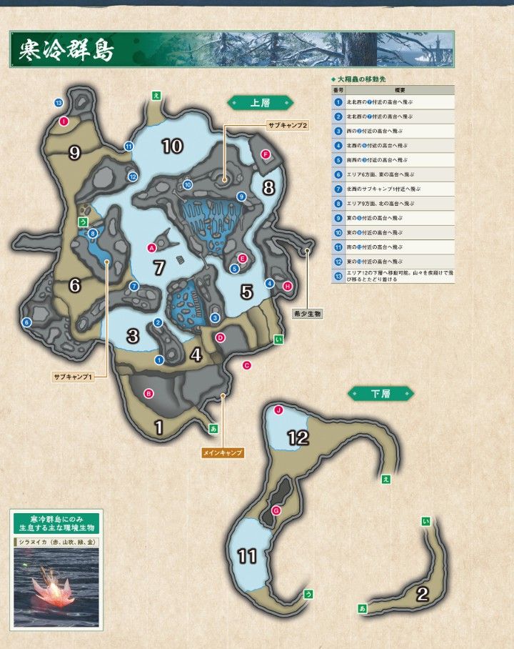 怪物猎人崛起全地图副营地位置汇总 怪物猎人崛起副营地位置大全