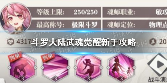 《斗罗大陆武魂觉醒》新手攻略 新手开局怎么玩