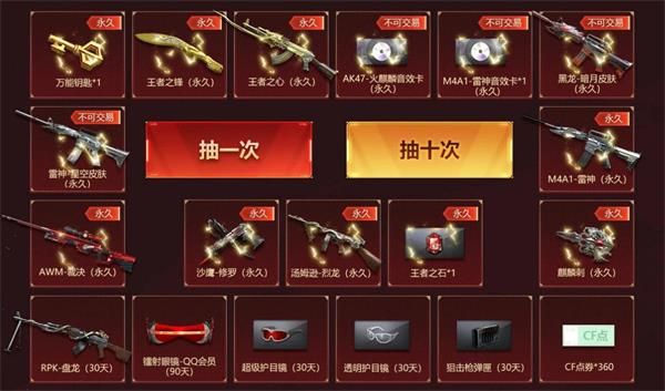 2021CF4月枪王自助餐活动在哪参加 CF4月枪王自助餐活动链接2021