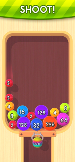 2048射击球球