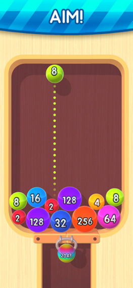 2048射击球球