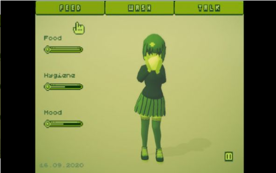 电子女孩营养不良结局