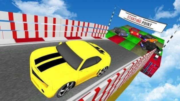 疯狂警车坡道特技ios版