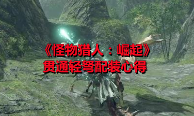 《怪物猎人：崛起》贯通轻弩配装心得