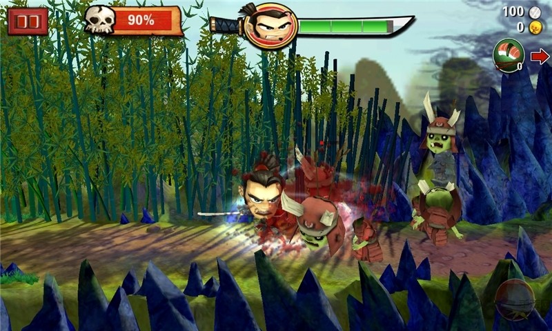 武士大战僵尸1无限钻石版ios