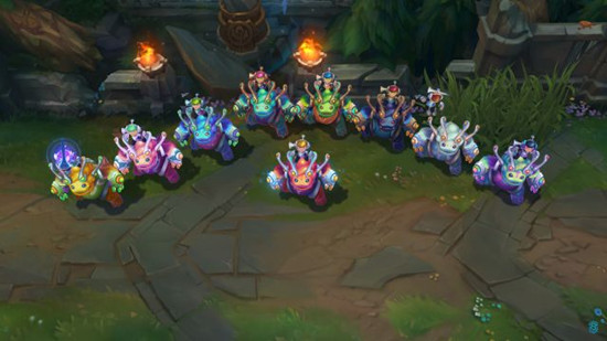 《LOL》太空律动 舞林双子 努努和威朗普炫彩皮肤视频展示