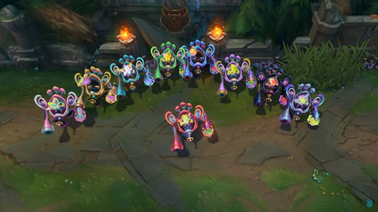 《LOL》太空律动 串烧大师 兰博炫彩皮肤视频展示