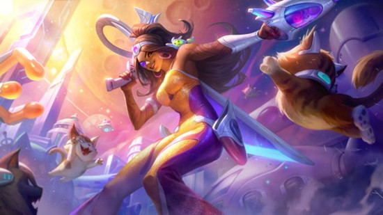 《LOL》太空律动 音浪狂舞 莎弥拉皮肤介绍