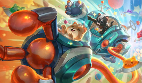 《LOL》太空律动 猫猫 布里和里茨皮肤介绍