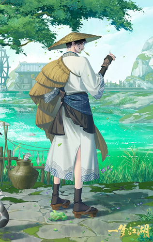 《一梦江湖》莫问新卡牌翠苑春景图文展示