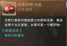 《荣耀大天使》汉斯的慰问品任务攻略