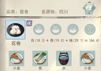 《江湖悠悠》花卷食谱配方详解