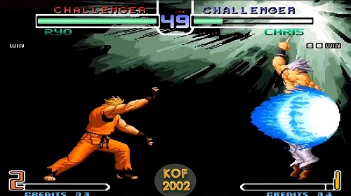 拳皇2002魔幻二无限币版