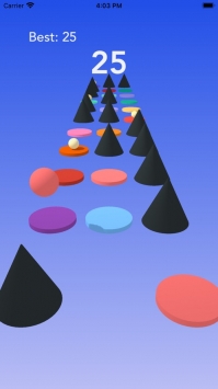 彩球跳动3Dbt破解版