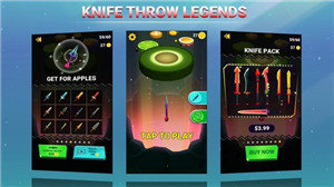 刀扔3D传说-刀扔3D传说(Knife Throw Legends 3D)ios最新版