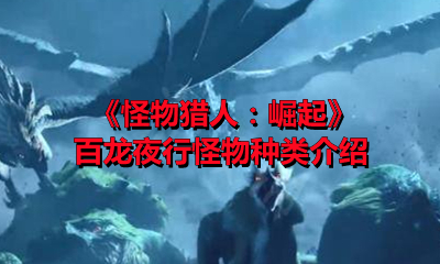 《怪物猎人：崛起》百龙夜行怪物种类介绍