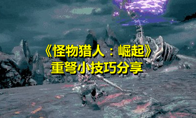 《怪物猎人：崛起》重弩小技巧分享