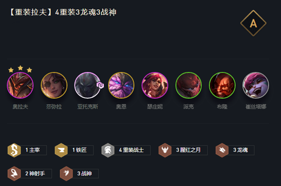 《云顶之弈》11.7版本重装拉夫玩法攻略