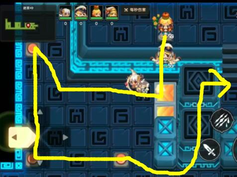 《坎公骑冠剑》迷宫49通关攻略