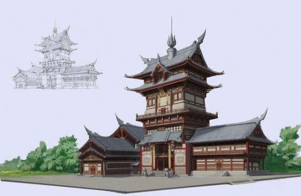 妄想山海房子设计图纸分享
