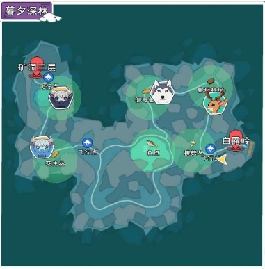 《小森生活》暮夕森林有哪些动物