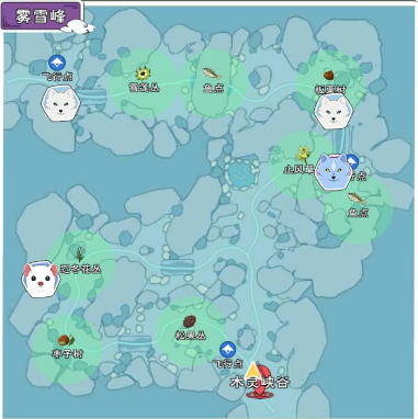 《小森生活》雾雪峰有哪些动物