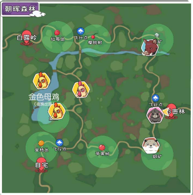 《小森生活》朝晖森林有哪些动物