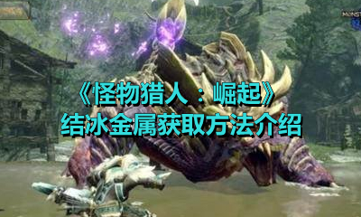 《怪物猎人：崛起》结冰金属获取方法介绍