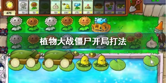 《植物大战僵尸》开局怎么打 开局打法