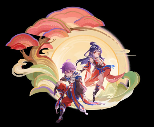 《梦幻西游》手游银铃四时歌主题时装图文展示