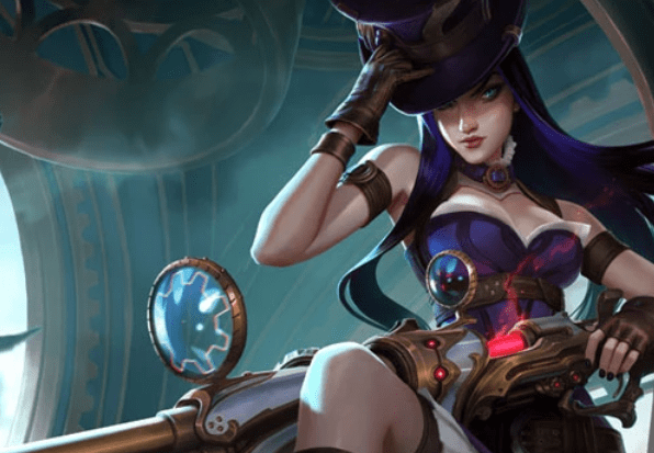 LOL11.8皮城女警 凯特琳攻略
