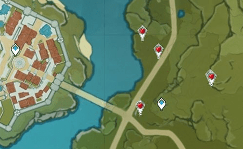 《原神》苹果树具体位置