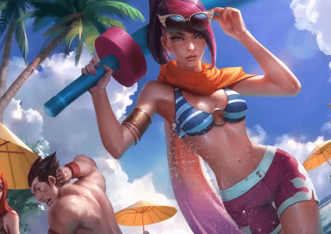 LOL11.8无双剑姬 菲奥娜攻略